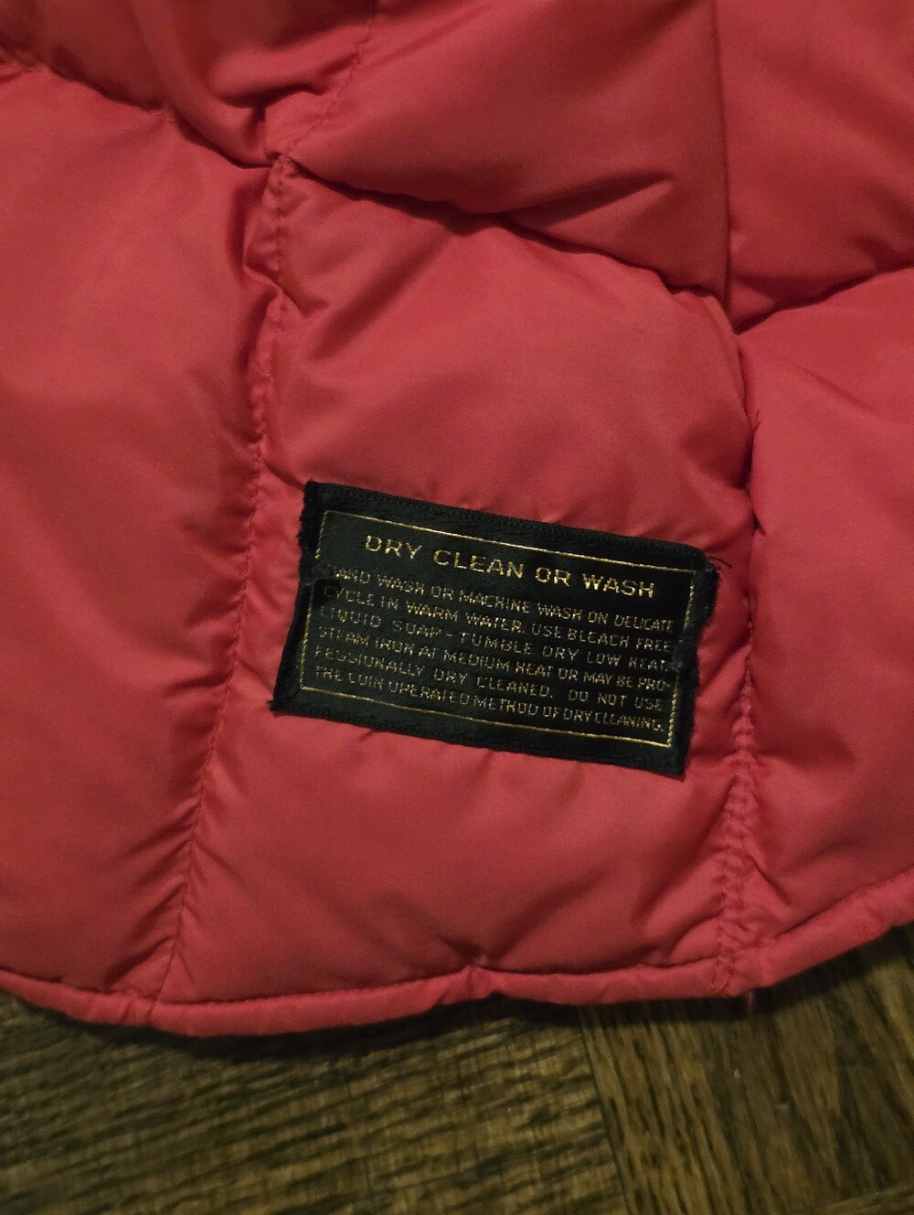 Vintage Eddie Bauer Down Vest SZ M - Picture 6 of 6